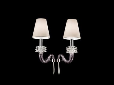 DOMO AMSTERDAM - Venetian crystal wall lamp (Request Info).