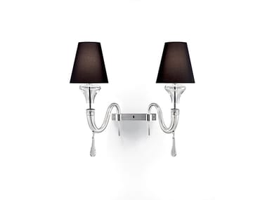 DOMO MARYLAND - Venetian crystal wall lamp (Request Info).