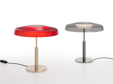 DORA - Metal and glass table lamp (Request Info).