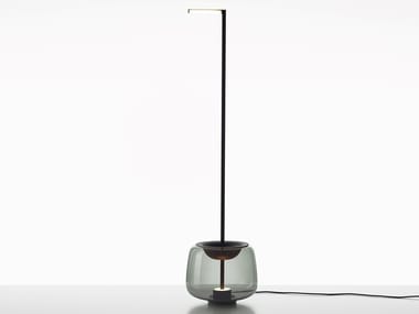 DOUBLE - LED blown glass floor lamp (Request Info).