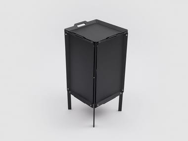 DOUBLE LIFE - Powder coated metal multipurpose sorage unit (Request Info).