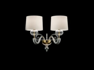 TANGERI - Venetian crystal wall lamp (Request Info).