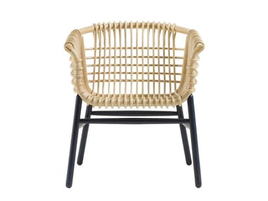 LUKIS - Rattan and Rubberwood easy chair (Request Info).