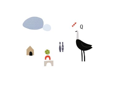 EMU - Kids wall sticker by Nidi