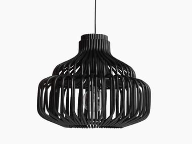 ENDLESS - Rattan pendant lamp.