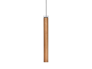 ESTELA MEDIUM - LED wood veneer pendant lamp (Request Info).
