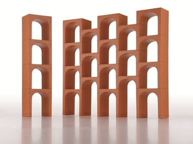 EUR - Modular polypropylene kids bookcase (Request Info).