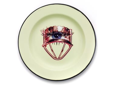 EYE - Enamelled metal plate (Request Info).