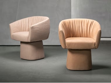 CARA - Upholstered chair by Piet Boon