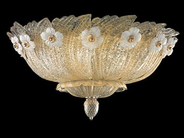 GRAND HOTEL - Venetian crystal ceiling lamp (Request Info).