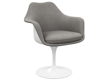Saarinen Tulip Armchair Fully upholstered Fabric Saarinen Tulip Armchair - Fully upholstered fabric armchair.