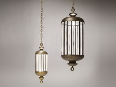 FATA MORGANA 215/S - LED metal and glass pendant lamp (Request Info).