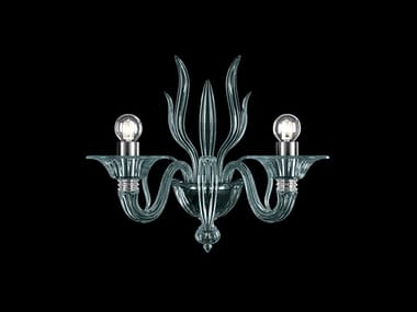 FAUVE - Venetian crystal wall lamp (Request Info).