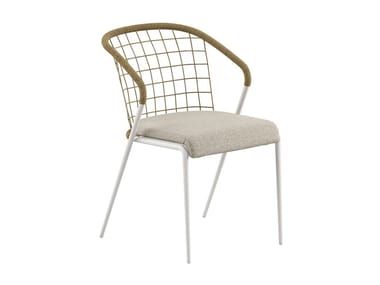 FENSI - Aluminium garden chair with armrests (Request Info).
