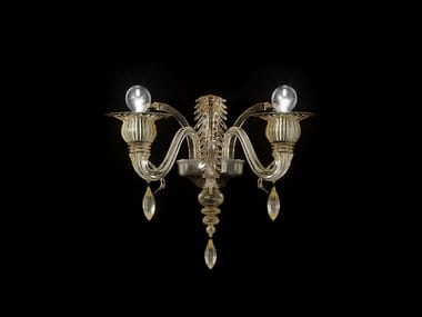 FEZ - Venetian crystal wall lamp (Request Info).