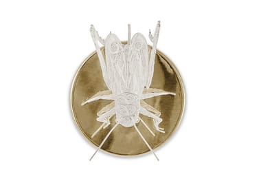 FILIGREE CRICKET - Handmade brass wall light (Request Info).