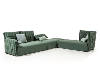 FLAIR - Corner modular fabric garden sofa (Request Info).