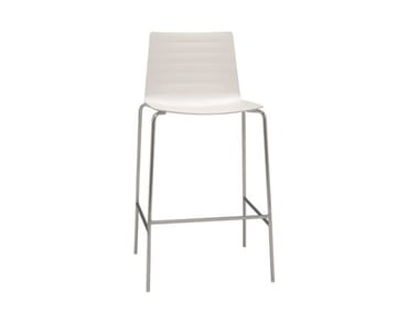 FLEX CHAIR BQ1308 - High barstool with footrest (Request Info).