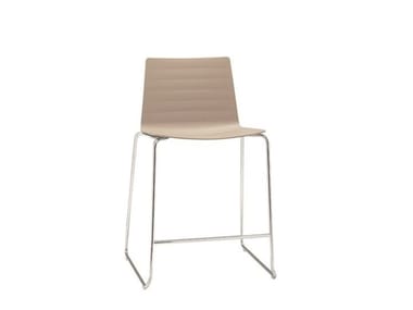 FLEX CHAIR BQ1313 - Stackable sled base stool (Request Info).