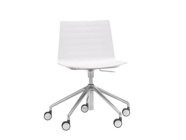 FLEX CHAIR SI1306 - Swivel height-adjustable chair with 5-spoke base (Request Info).