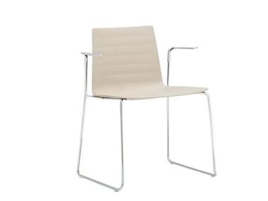 FLEX CHAIR SO1301 - Sled base stackable chair (Request Info).