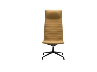 FLEX EXECUTIVE BU1841 - High-back upholstered executive chair with 4-spoke base (Request Info).