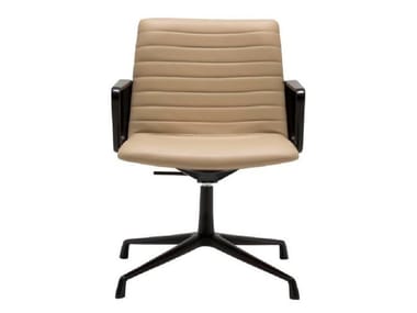 FLEX EXECUTIVE SO1844 - Swivel chair with 4-spoke base with armrests (Request Info).