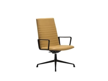 FLEX EXECUTIVE SO1845 - Medium back executive chair with 4-spoke base with armrests (Request Info).