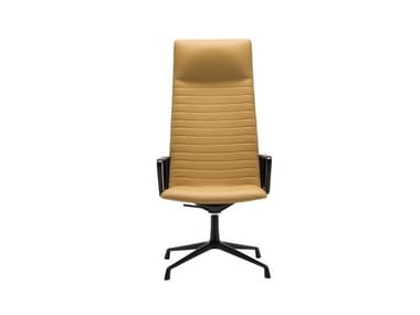 FLEX EXECUTIVE SO1846 - High-back swivel executive chair with 4-spoke base (Request Info).