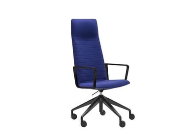 FLEX EXECUTIVE SO1867 - Office chair with armrests with 5-Spoke base with headrest (Request Info).