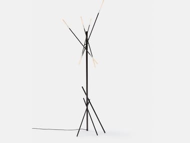 CROSSROAD - Painted metal floor lamp (Request Info).
