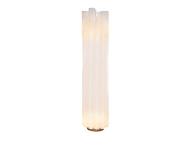 VERTICAL NEST - Polycarbonate floor lamp (Request Info).