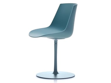FLOW COLOR - Swivel polycarbonate chair (Request Info).