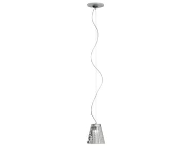 FLOW - Glass pendant lamp by Fabbian