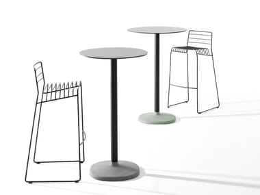 FONDA - Round high table (Request Info).