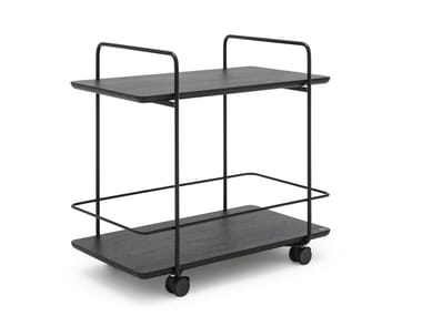 ROLF BENZ 931 - Solid wood food trolley (Request Info).