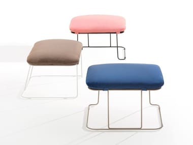 MERANO - Fabric pouf / footstool (Request Info).