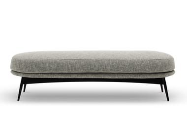 OLTREMARE - Upholstered fabric footstool (Request Info).