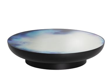 FRANCIS - Low mirrored glass coffee table (Request Info).