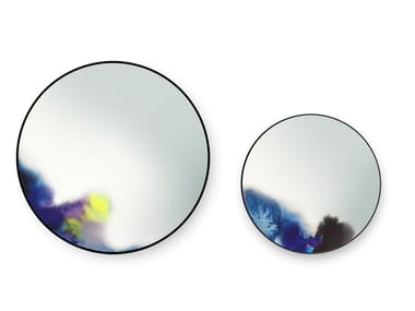 FRANCIS - Round mirror with aluminium frame (Request Info).