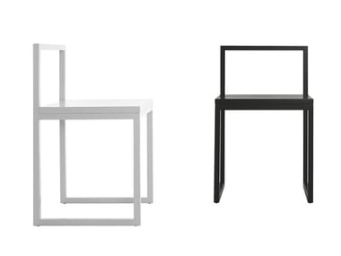 FRONZONI ¡¯64 - Painted metal chair (Request Info).