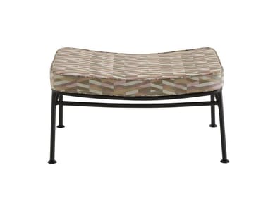 BACKPACK 2 - Rectangular fabric garden footstool (Request Info).