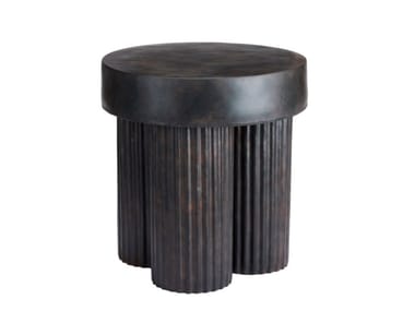 GEAR - Round fiber cement coffee table (Request Info).