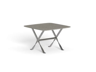 GEORGE - Square garden side table (Request Info).