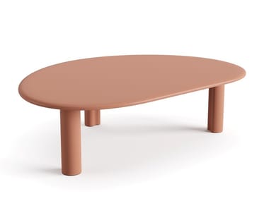 GHIA - Low oval MDF coffee table (Request Info).