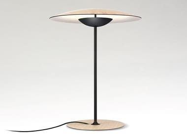 GINGER - LED aluminium and wood table lamp (Request Info).