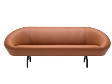 GIRO SOFT SF0318 - Leather small sofa (Request Info).