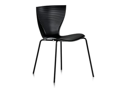 GLORIA - Stackable polypropylene chair (Request Info).