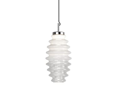 GRAND COLLIER - LED blown glass pendant lamp (Request Info).