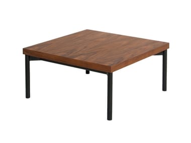 GRID - Square wooden coffee table (Request Info).